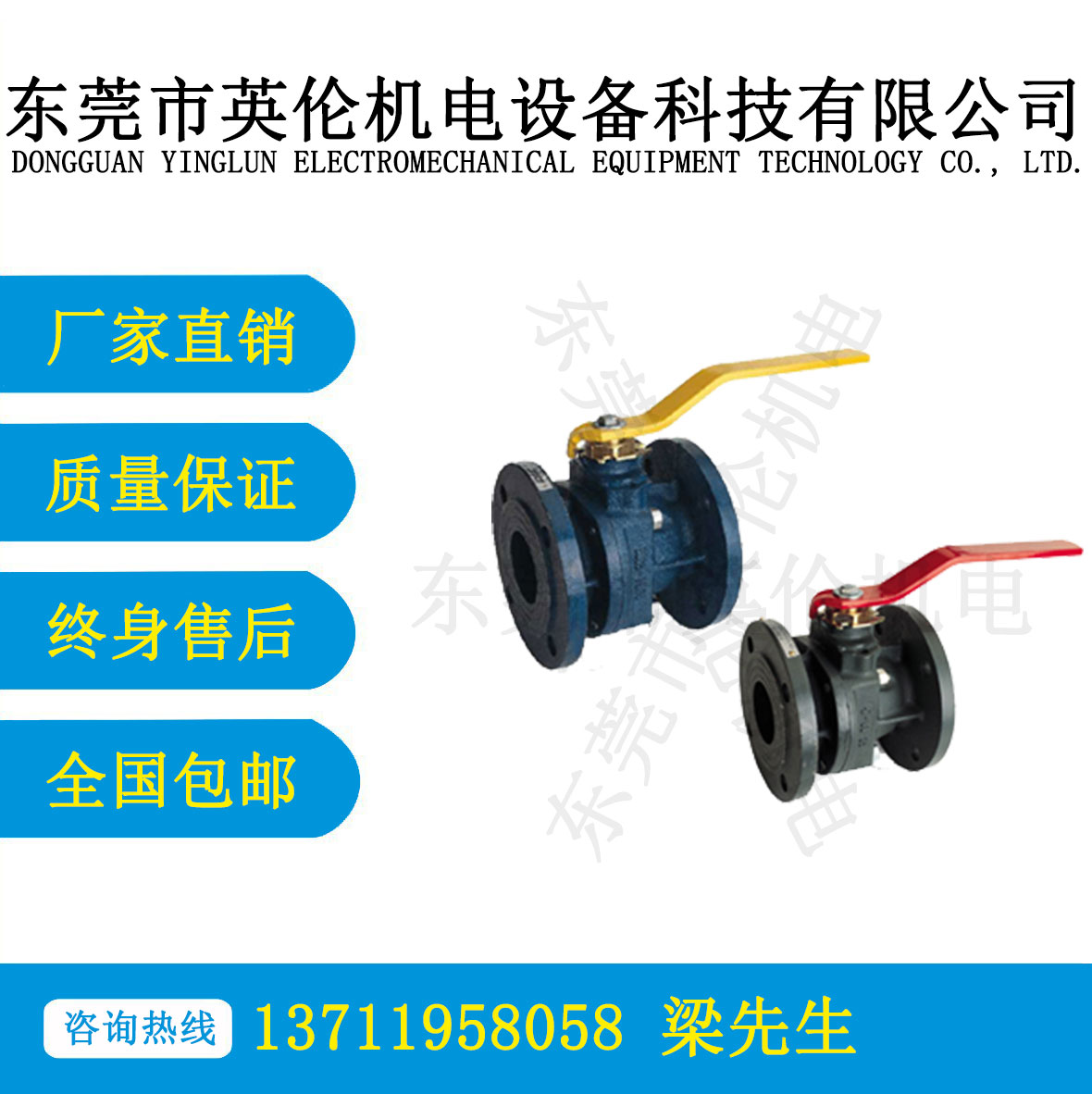 F800係列 鑄鐵（tiě）/球墨鑄鐵球閥