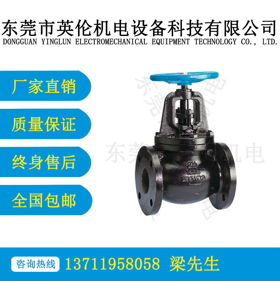 F500&F600係列 鑄鐵/球墨鑄鐵截止閥止回閥（fá）